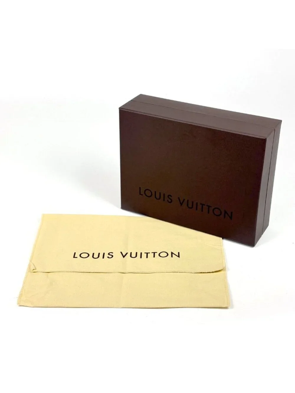 Louis Vuitton Trousse Twillet 28 Makeup Pouch Second Monogram Brown